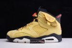 Travis Scott Air Jordan 6 Yellow Cactus Jack Cn1084-300
