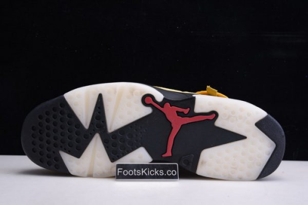 Travis Scott Air Jordan 6 Yellow Cactus Jack Cn1084-300