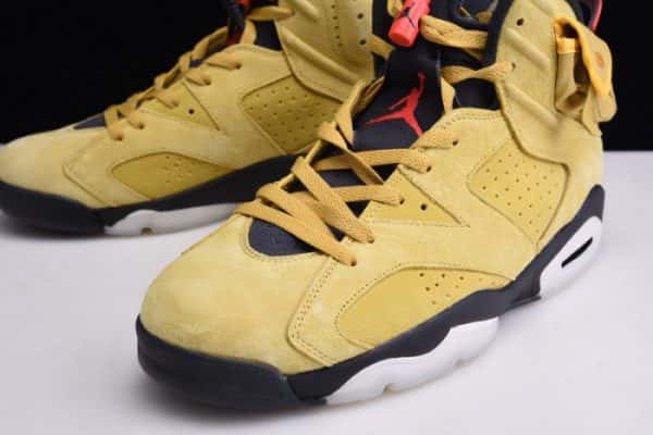 Travis Scott Air Jordan 6 Yellow Cactus Jack Cn1084-300