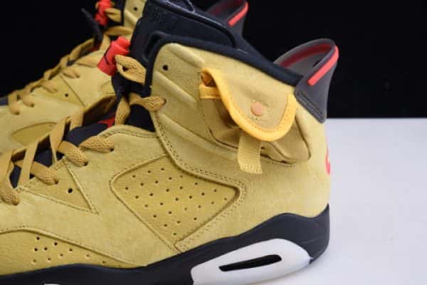 Travis Scott Air Jordan 6 Yellow Cactus Jack Cn1084-300