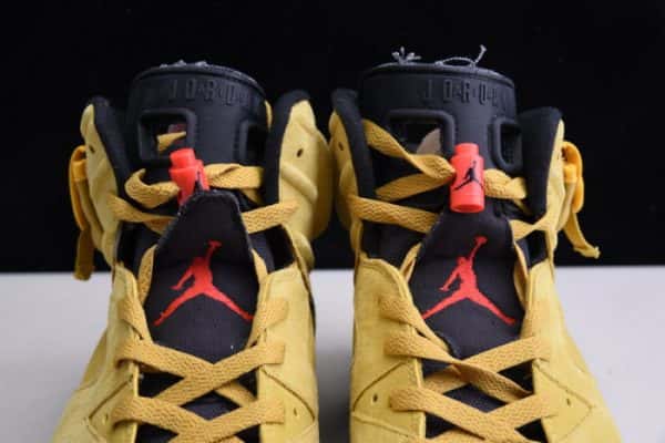 Travis Scott Air Jordan 6 Yellow Cactus Jack Cn1084-300