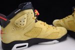 Travis Scott Air Jordan 6 Yellow Cactus Jack Cn1084-300