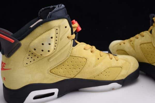 Travis Scott Air Jordan 6 Yellow Cactus Jack Cn1084-300