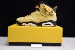 Travis Scott Air Jordan 6 Yellow Cactus Jack Cn1084-300
