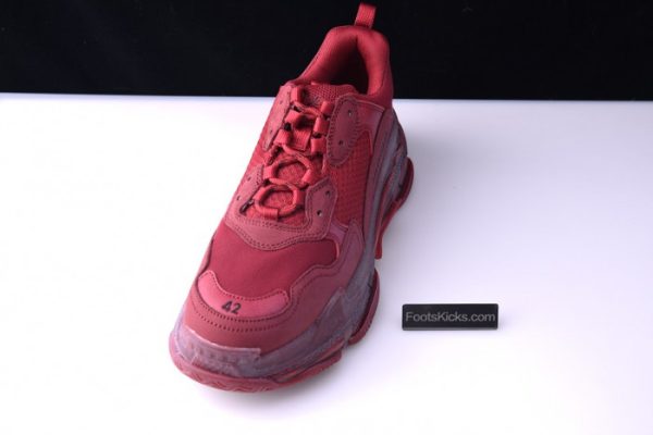 Triples Trainer Clear Sole Sneakers 3000008