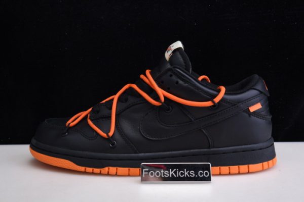 Ofw Nike Dunk Low Univeristy Red Wolf Grey Ct0856-002