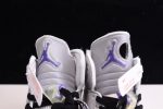 Ofw Air Jordan 5 White Green Purple Ct8480-105