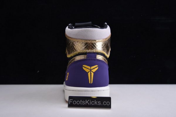 Kobe Bryant X Air Jordan 1 High Og Black-Purple 555088-171