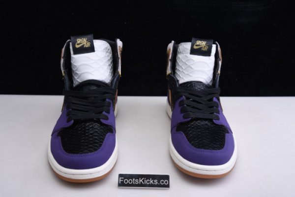 Kobe Bryant X Air Jordan 1 High Og Black-Purple 555088-171