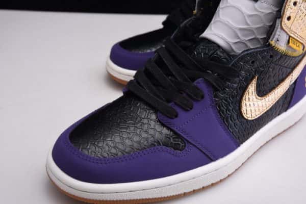 Kobe Bryant X Air Jordan 1 High Og Black-Purple 555088-171