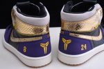 Kobe Bryant X Air Jordan 1 High Og Black-Purple 555088-171