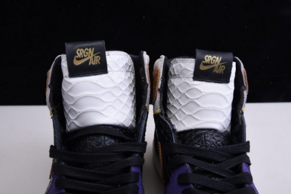 Kobe Bryant X Air Jordan 1 High Og Black-Purple 555088-171