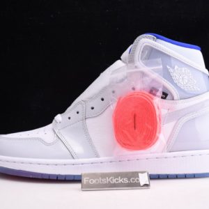 Air Jordan 1 Zoom White Racer Blue Ck6637-104