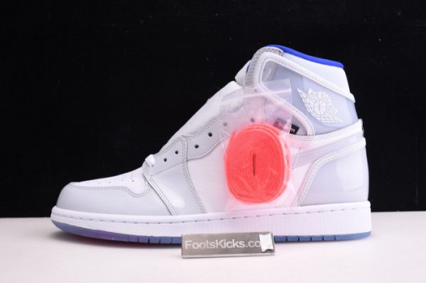 Air Jordan 1 Zoom White Racer Blue Ck6637-104