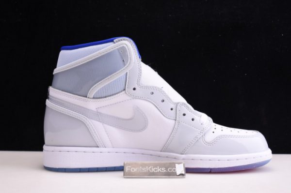 Air Jordan 1 Zoom White Racer Blue Ck6637-104