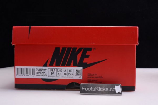 Air Jordan 1 Zoom White Racer Blue Ck6637-104