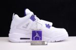 Air Jordan 4 Retro ¡°Pure Money¡± White Purple Ct8527-115
