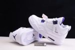 Air Jordan 4 Retro ¡°Pure Money¡± White Purple Ct8527-115