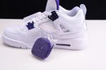 Air Jordan 4 Retro ¡°Pure Money¡± White Purple Ct8527-115