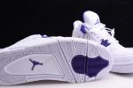 Air Jordan 4 Retro ¡°Pure Money¡± White Purple Ct8527-115