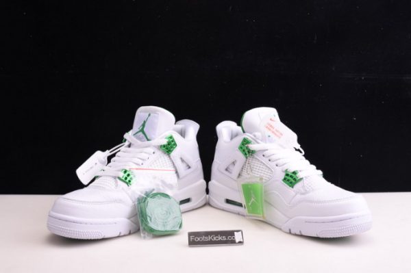 Air Jordan 4 Retro ¡°Pure Money¡± White Green Ct8527-113