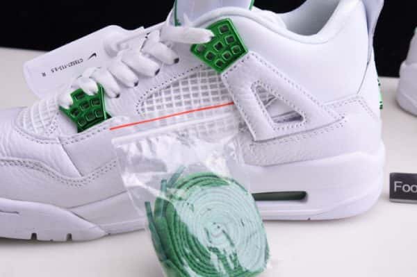 Air Jordan 4 Retro ¡°Pure Money¡± White Green Ct8527-113