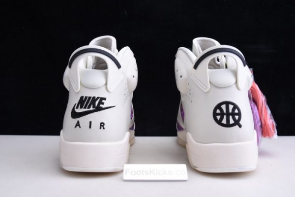 Air Jordan 6 Retro Quai54 Sail Black Cz4152-101