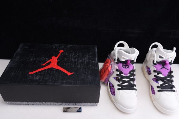 Air Jordan 6 Retro Quai54 Sail Black Cz4152-101