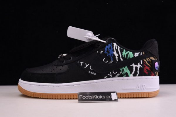 Travis Scott X Nike Air Force 1 Astroworld Black Cn2405 901