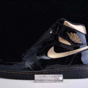 Air Jordan 1 High Og Patent ¡®Black Gold¡¯ 555088-032