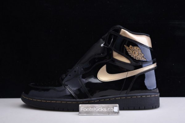 Air Jordan 1 High Og Patent ¡®Black Gold¡¯ 555088-032