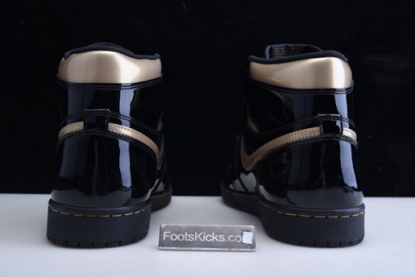 Air Jordan 1 High Og Patent ¡®Black Gold¡¯ 555088-032