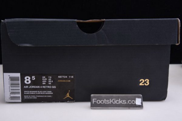 Air Jordan 4 Linen Sand 487724-118