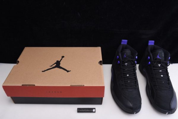 Air Jordan 12 Black Dark Concord Ct8013-005