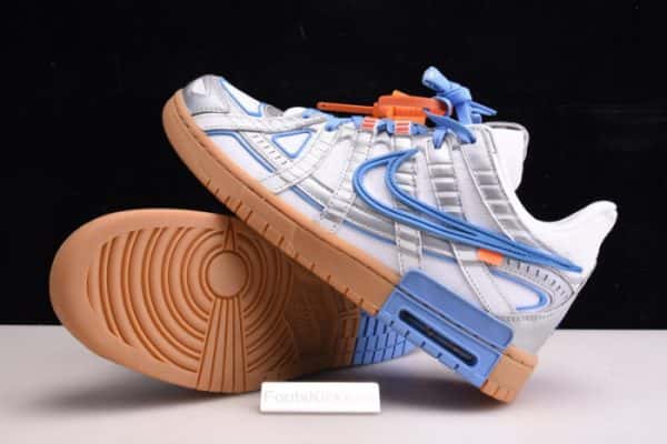 Ofw X Nike Air Rubber Dunk ¡°University Blue¡± Cu6015-100