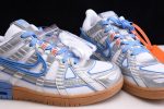 Ofw X Nike Air Rubber Dunk ¡°University Blue¡± Cu6015-100