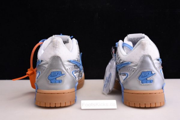 Ofw X Nike Air Rubber Dunk ¡°University Blue¡± Cu6015-100