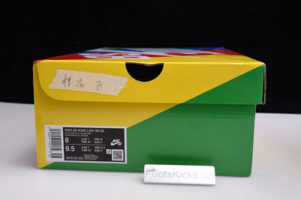 S*P*E X Nike Sb Dunk Low "Black Stars" Dh3228-102