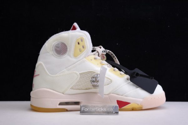Ofw Air Jordan 5 Ice Cream Colorway Ct8480-002