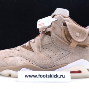 Travis Scott X Air Jordan 6 ¡°British Khaki ¡± Dh0690-200