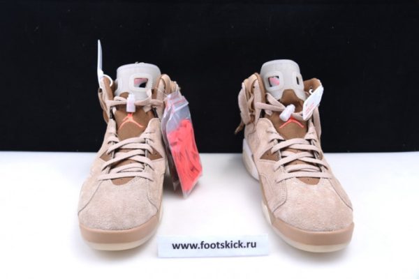 Travis Scott X Air Jordan 6 ¡°British Khaki ¡± Dh0690-200