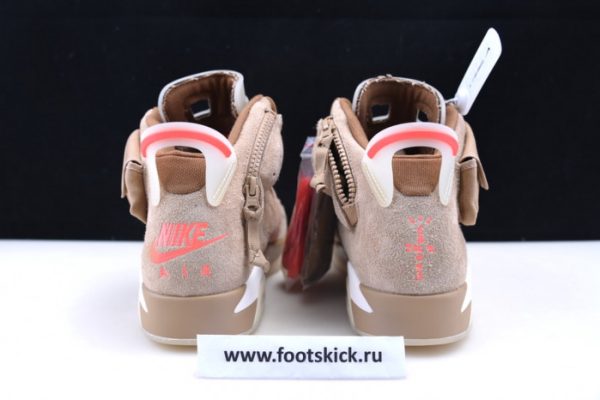 Travis Scott X Air Jordan 6 ¡°British Khaki ¡± Dh0690-200