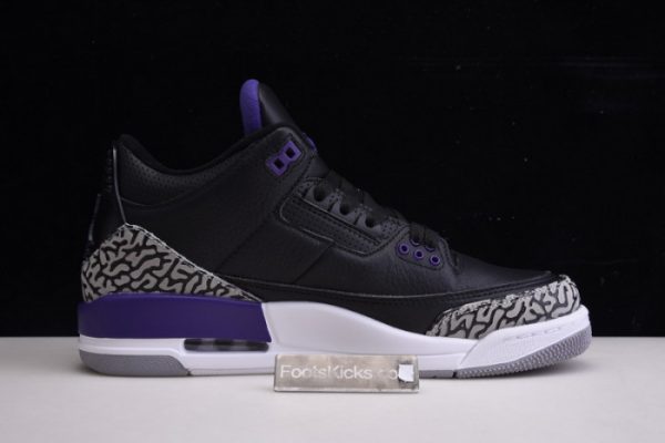 Air Jordan 3 Retro ''Court Purple'' Ct8532-050