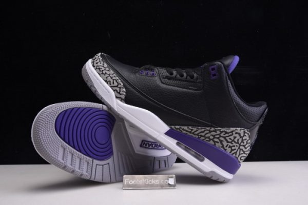Air Jordan 3 Retro ''Court Purple'' Ct8532-050