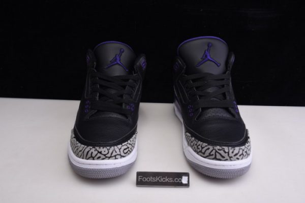 Air Jordan 3 Retro ''Court Purple'' Ct8532-050