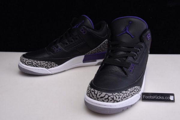 Air Jordan 3 Retro ''Court Purple'' Ct8532-050