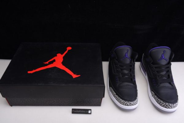 Air Jordan 3 Retro ''Court Purple'' Ct8532-050