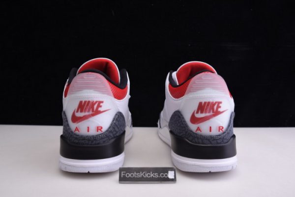Air Jordan 3 Retro Denim "Fire Red" Cz6431-100