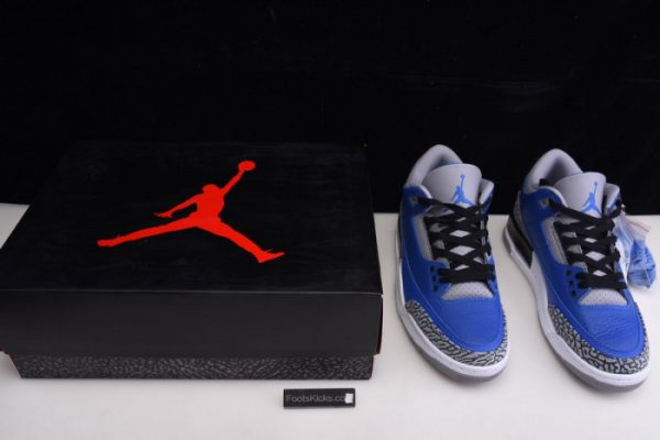 Air Jordan 3 Retro "Varsity Royal" Ct8532-400