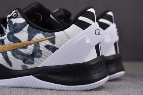 Nike Kobe 8 Protro White Metallic Gold Fv6325-100